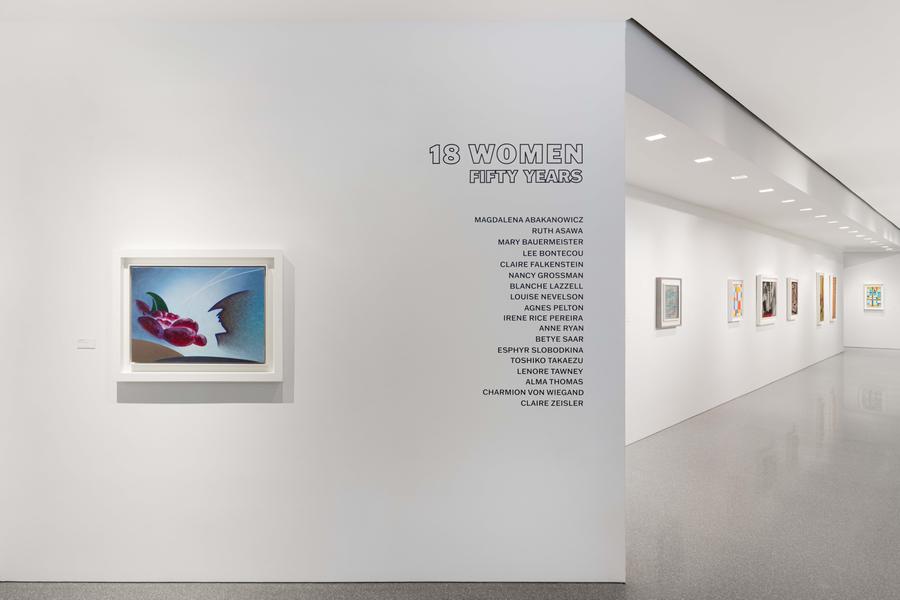 Installation Views - 18 Women: 50 Years - November 19, 2024 – January 25, 2025 - Exhibitions