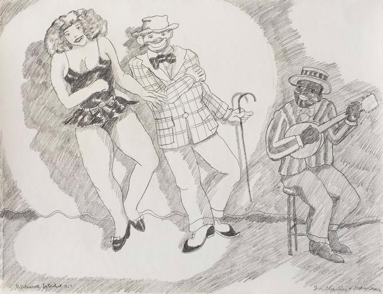 Robert Colescott (1925–2009) Le Crohet, 1969...
