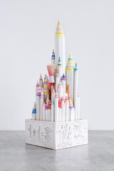 Pencil Pencelle (48/2015), 2015 ink, graphite, pai...