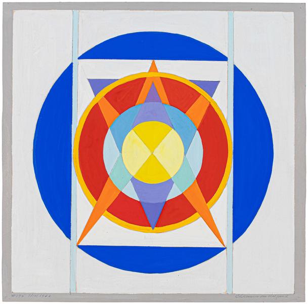 Charmion von Wiegand (1896–1983) Gouache #17...