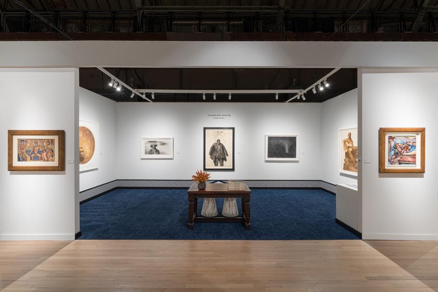 Installation Views - Charles White | The Art Show 2024 - October 29 – November 2, 2024 - Exhibitions