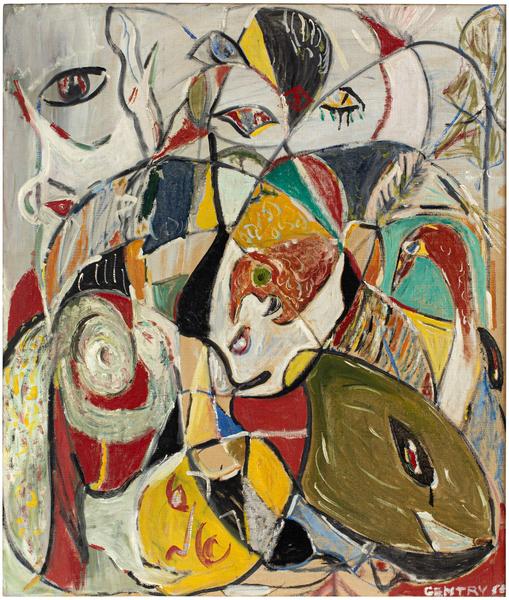 Herbert Gentry (1921–2003) Composition No. 3...