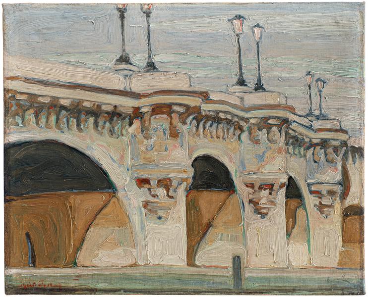 Hale Woodruff (1900–1980) Le Pont Neuf, c.19...