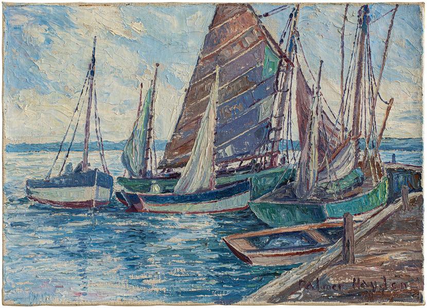Palmer Hayden (1890–1973) Le Quai de Port Lo...