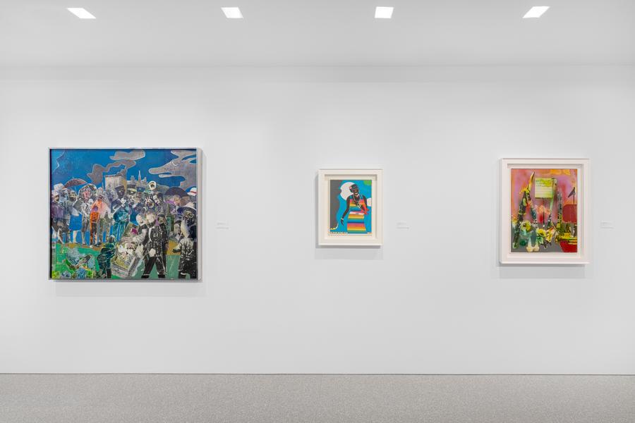 Installation Views - Romare Bearden & Nancy Grossman: Collage in Dialogue - September 5 – November 9, 2024 - Exhibitions