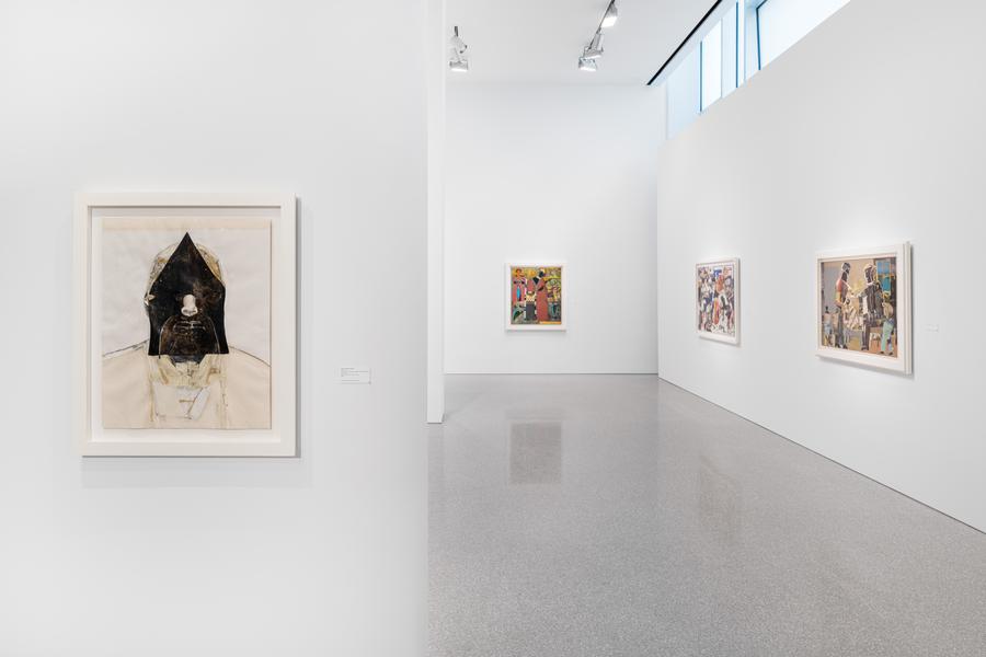 Installation Views - Romare Bearden & Nancy Grossman: Collage in Dialogue - September 5 – November 9, 2024 - Exhibitions