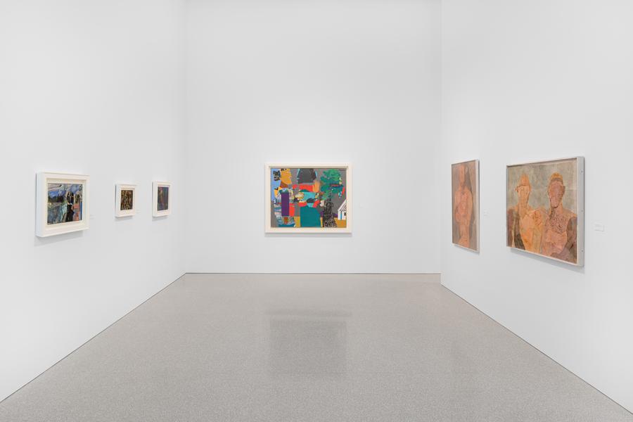 Installation Views - Romare Bearden & Nancy Grossman: Collage in Dialogue - September 5 – November 9, 2024 - Exhibitions