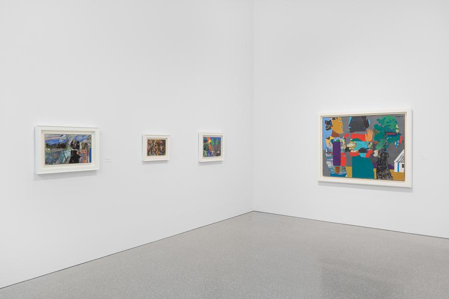 Installation Views - Romare Bearden & Nancy Grossman: Collage in Dialogue - September 5 – November 9, 2024 - Exhibitions