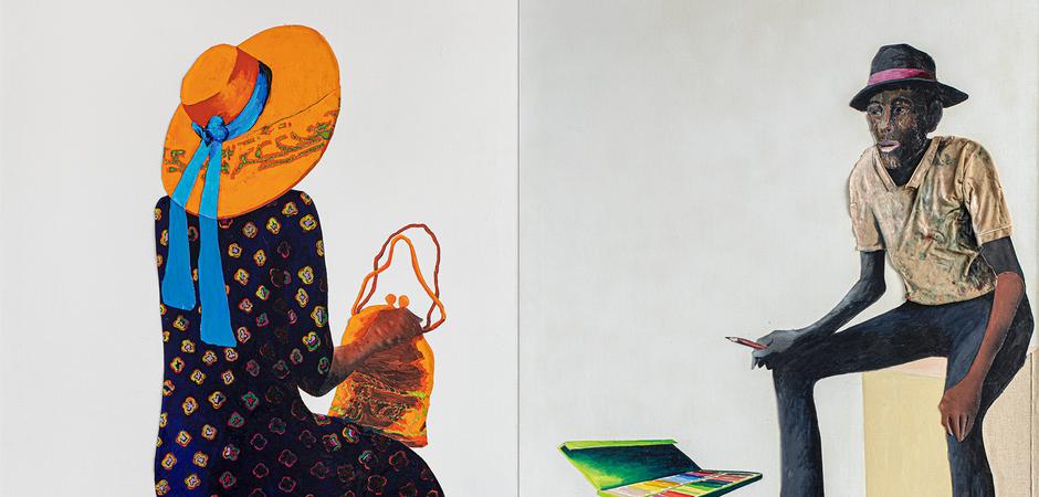 Benny Andrews: Portraits, A Real Person Before the...