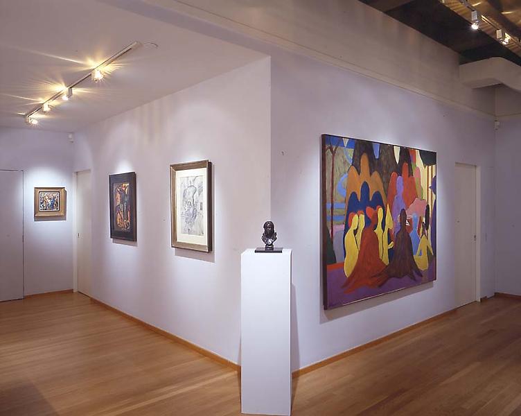Installation Views - African-American Art: 20th Century Masterworks, IX - January 17 – March 9, 2002 - Exhibitions