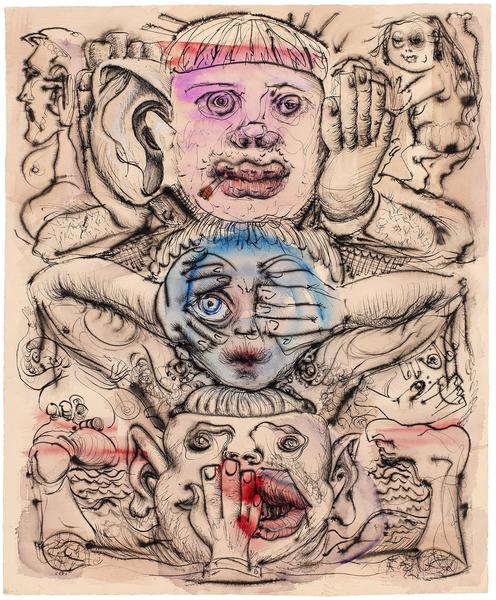 Alfonso Ossorio (1916–1990) Hear No Evil, Se...