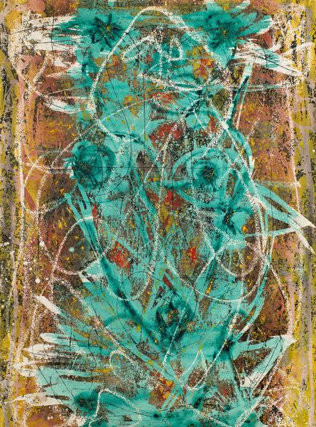 Alfonso Ossorio (1916–1990) Green Woman, 195...