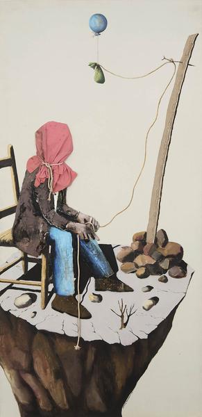 Benny Andrews (1930-2006) Poverty (Study #1-A for...