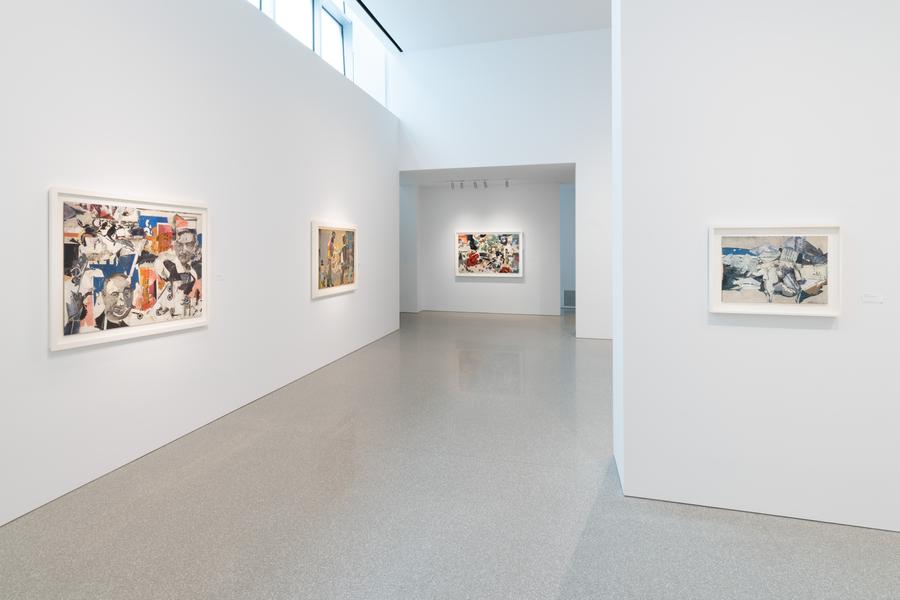 Installation Views - Romare Bearden & Nancy Grossman: Collage in Dialogue - September 5 – November 9, 2024 - Exhibitions