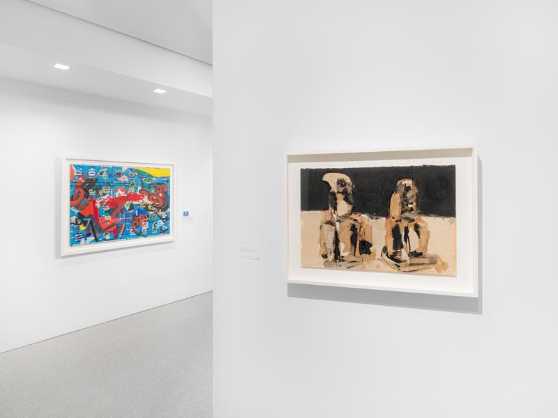 Installation Views - Romare Bearden & Nancy Grossman: Collage in Dialogue - September 5 – November 9, 2024 - Exhibitions