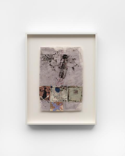 Untitled (C81122), 1981 mixed media collage with p...