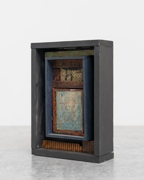 Untitled (B81059), 1981 box assemblage of wood, na...