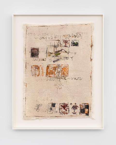 Untitled (C82066), 1982 mixed media collage with p...