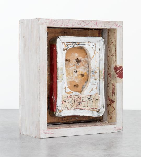 Untitled (B81064), 1981 box assemblage of wood, na...