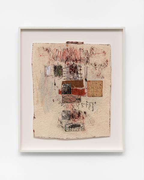 Untitled (C82339), 1982 mixed media collage with f...