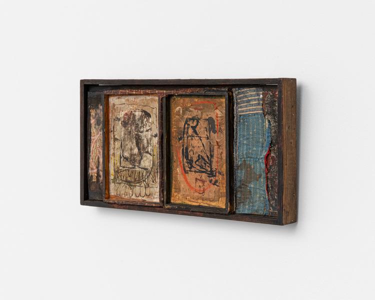 Untitled (B82009), 1982 box assemblage of wood, fa...