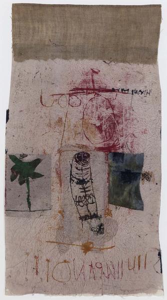 Untitled (C80086), 1980 mixed media collage with f...