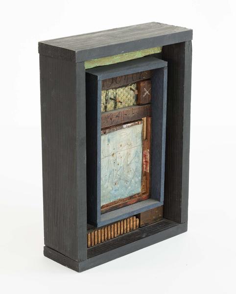 Untitled (B81059), 1981 box assemblage of painted...