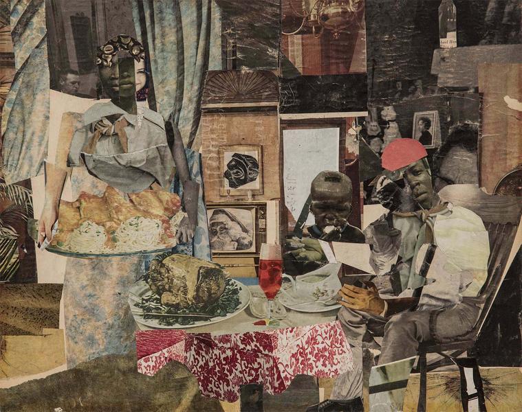 Romare Bearden (1911-1988) The Evening Meal of Pro...