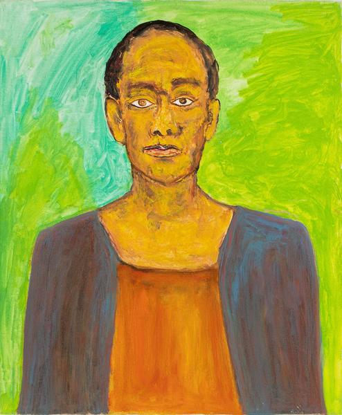 Untitled (Portrait of a Man), c.1965 oil on canvas...