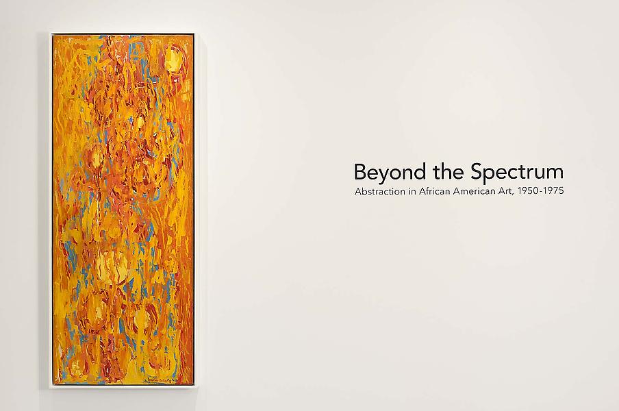 Installation Views - Beyond the Spectrum: Abstraction in African American Art, 1950-1975 - January 11 – March 8, 2014 - Exhibitions