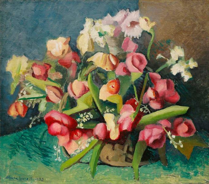 Blanche Lazzell (1878-1956) Some Flowers from Corn...