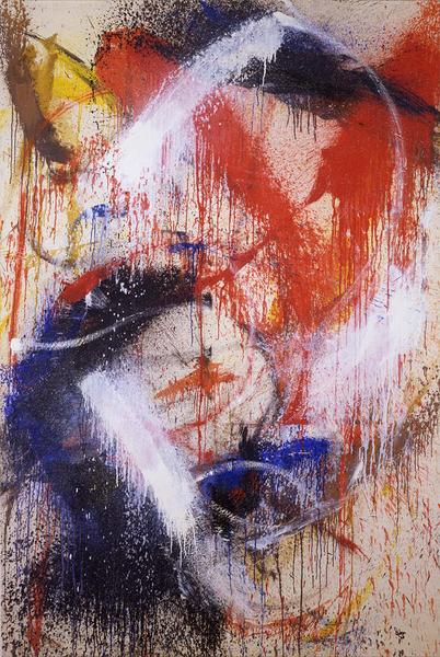 Vodka, 1960 Oil on canvas  77 x 51 inches sig...