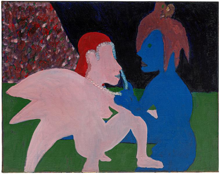 Bob Thompson (1937–1966) Adoration (Pink and...