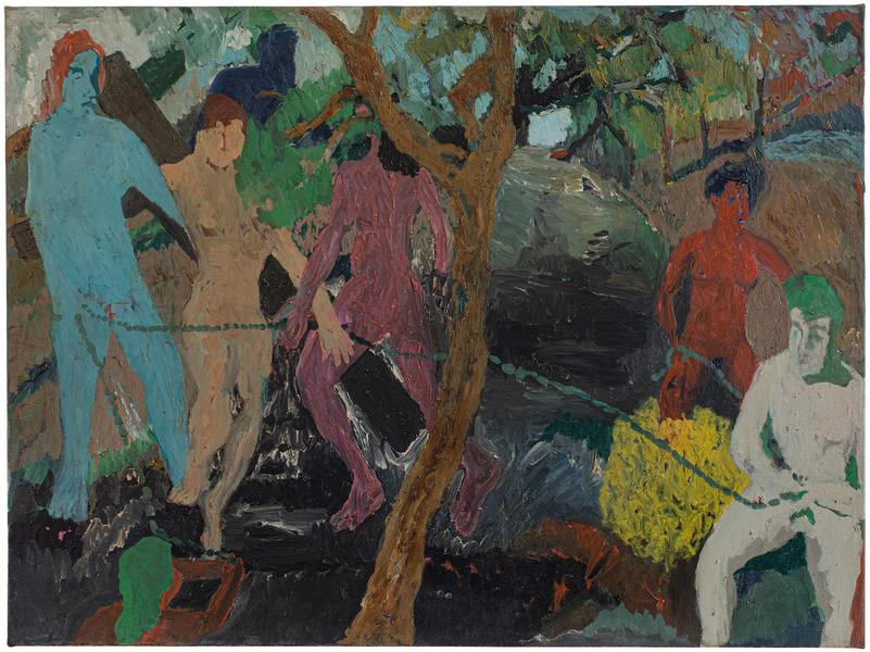 Bob Thompson (1937–1966) Untitled, 1960 oil...