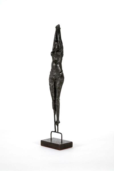 Fetish (Study for a Girl), 1954 bronze with wood b...
