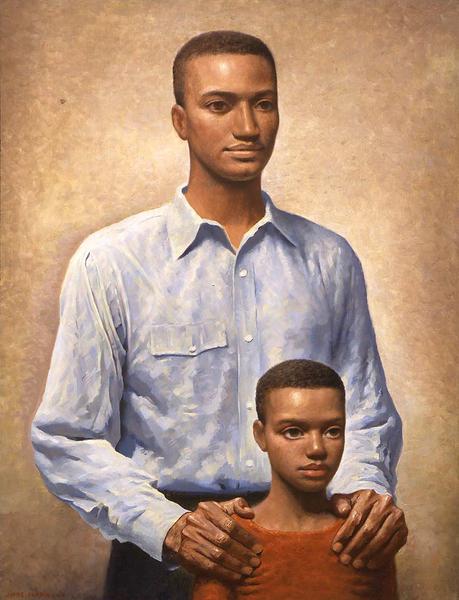 James Chapin (1887-1975) Untitled (Two Generations...