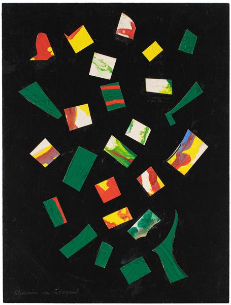Charmion von Wiegand (1896-1983) Collage #91: Defo...