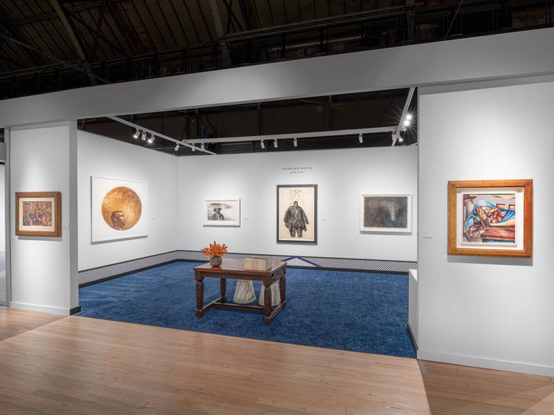 Installation Views - Charles White | The Art Show 2024 - October 29 – November 2, 2024 - Exhibitions