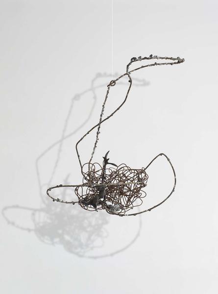 Untitled, c.1955 steel and lead 18" x 19"...