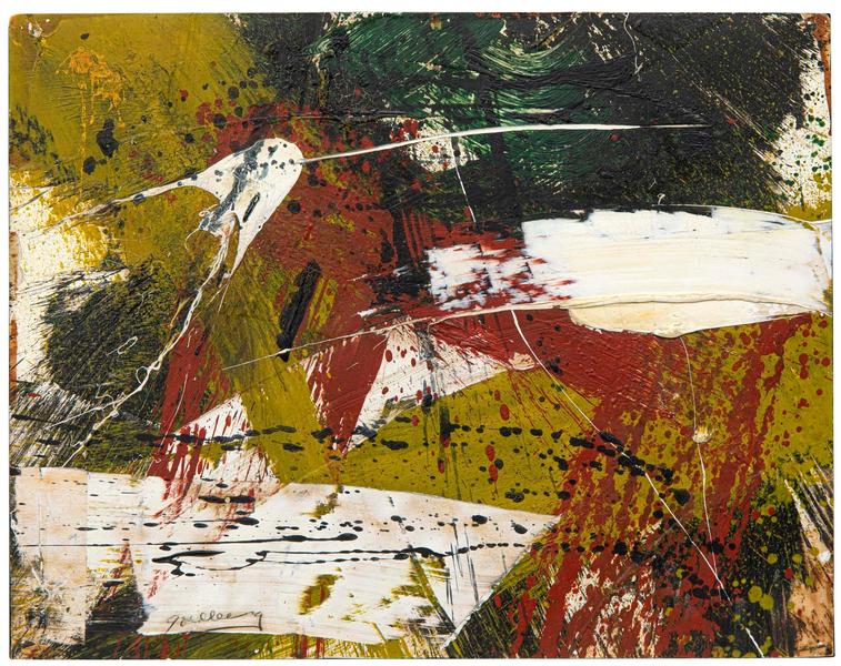 Michael Goldberg (1924-2007) Untitled, c.1959 oil...