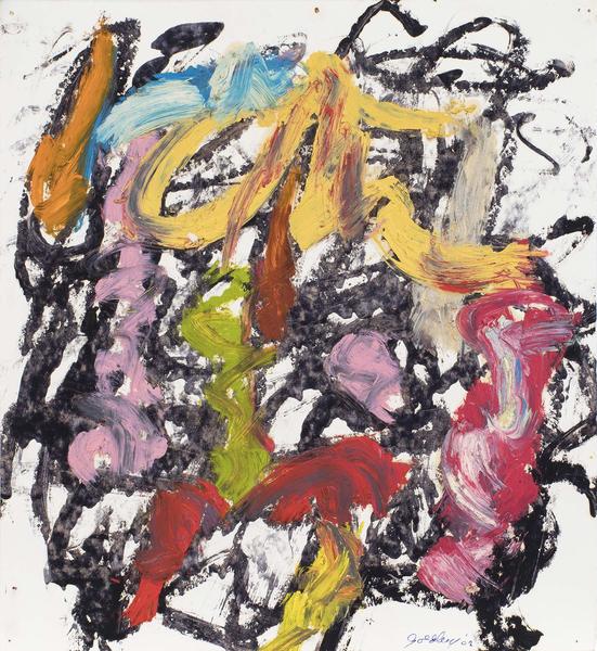 Michael Goldberg (1924-2007) Untitled (27/02-DWG),...