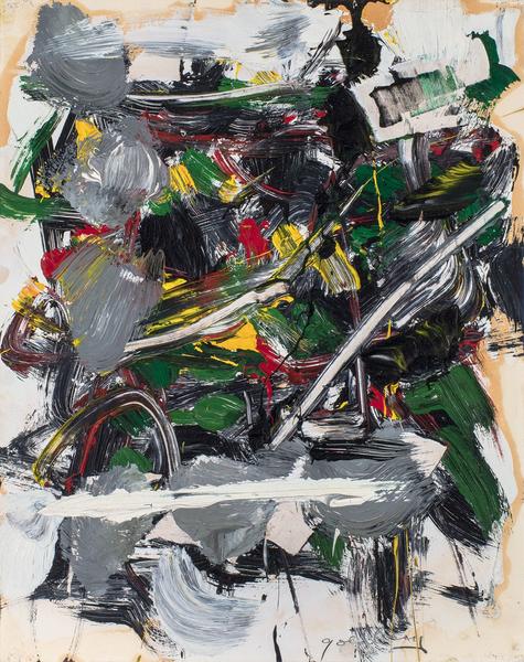 Michael Goldberg (1924-2007) Untitled, 1955 oil on...