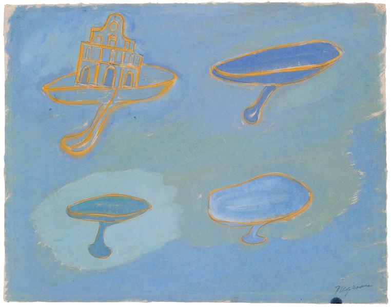 Church and Chalices, 1939 watercolor on paper 12 1...