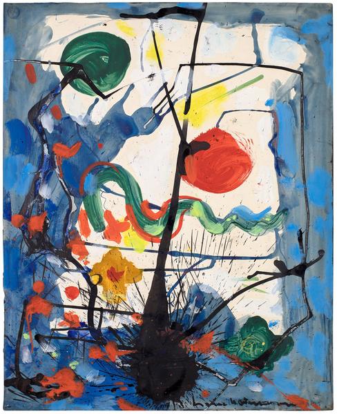 Hans Hofmann (1880-1966) The Tree, 1945 oil and go...