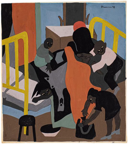 Jacob Lawrence (1917-2000) The Pickpockets, 1938 g...
