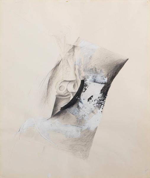Jay DeFeo (1929–1989) Untitled (Tripod), 197...