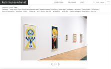 Charmion von Wiegand at Kunstmuseum Basel, March 2...