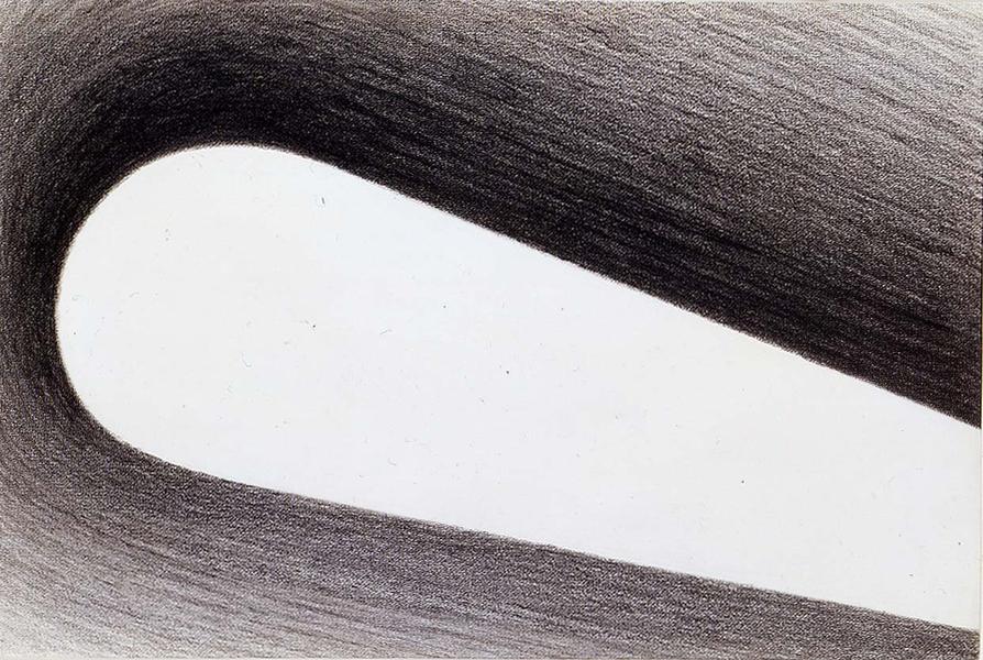 Untitled, 1964 graphite on paper 8 1/4" x 12...
