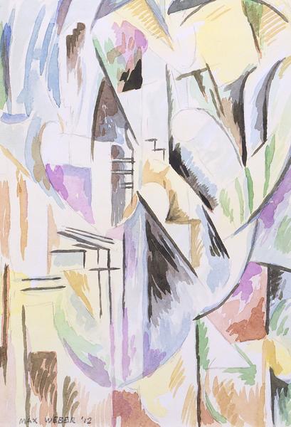 Max Weber (1881-1961) Untitled (New York Abstracti...