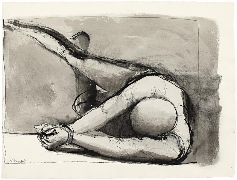 Nancy Grossman (b.1940) Untitled, 1985 ink and was...